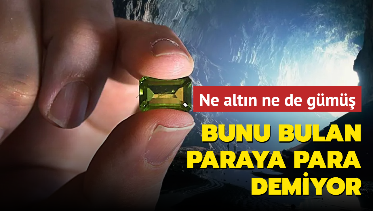 Ne altn ne de gm! Bunu bulan paraya para demiyor