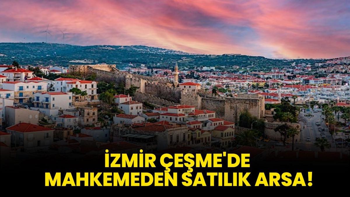 zmir eme'de mahkemeden satlk arsa!