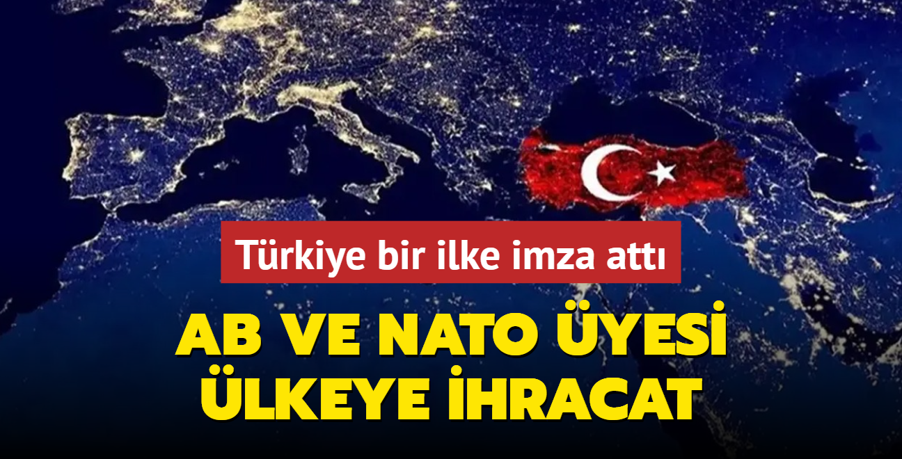 Trkiye bir ilke imza att: AB ve NATO yesi lkeye askeri gemi ihracat yapld