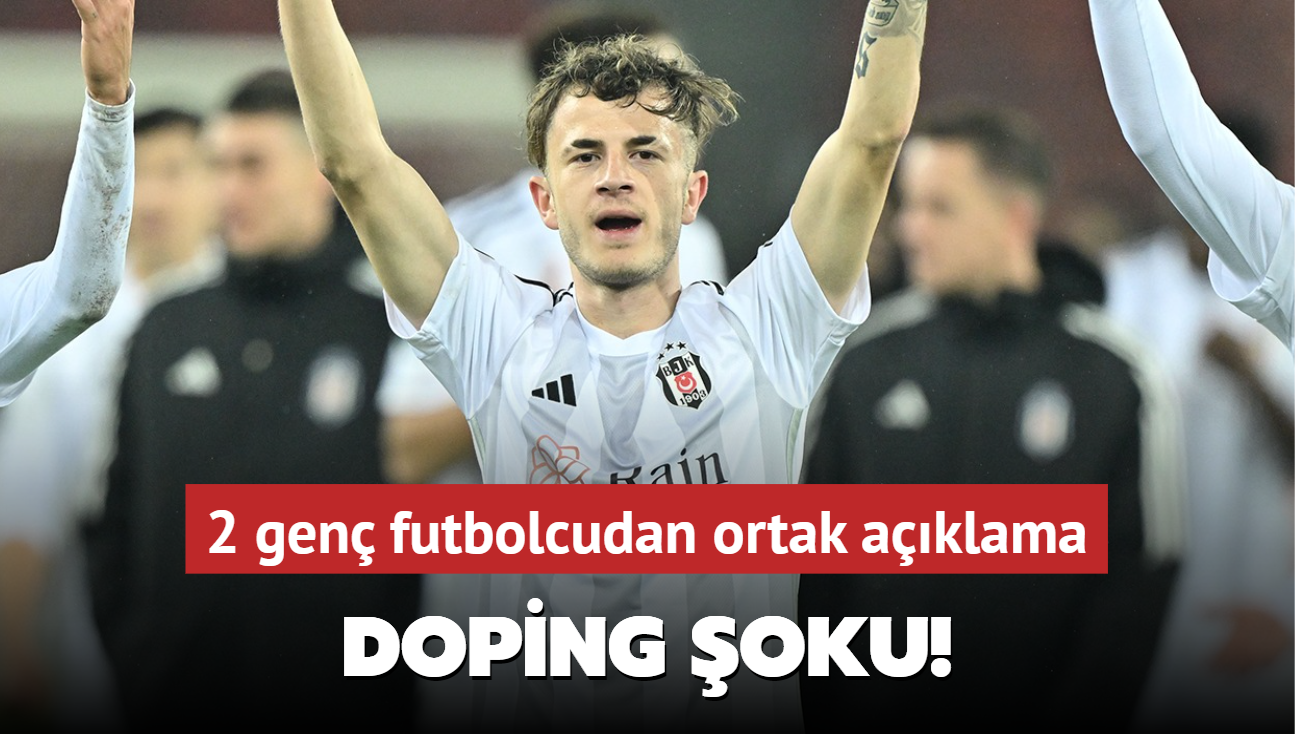 Gen� oyunculara doping �oku! Berkay Vardar ve Emirhan Deliba�'tan ortak a��klama