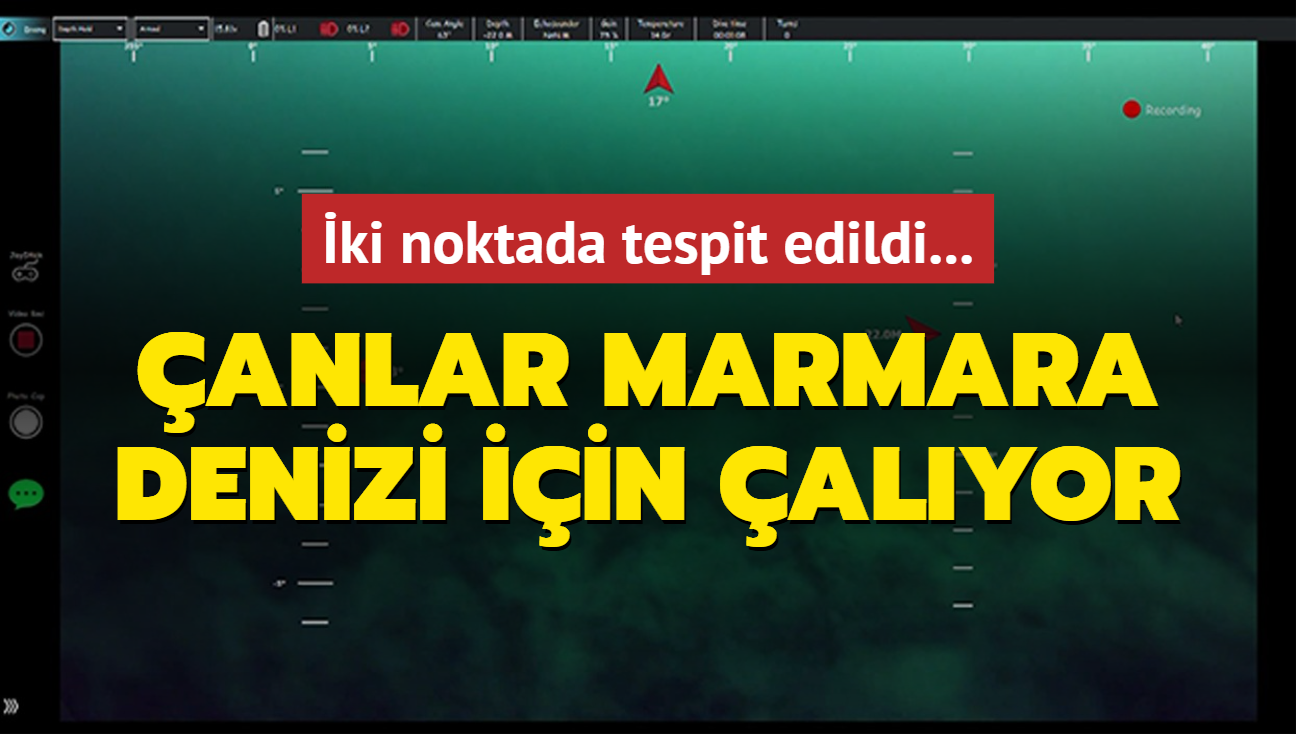 Marmara'da iki noktada msilaja rastland