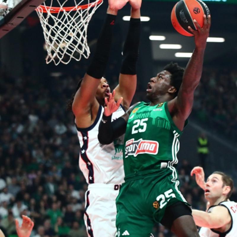 Panathinaikos evinde 29 say farkla kazand