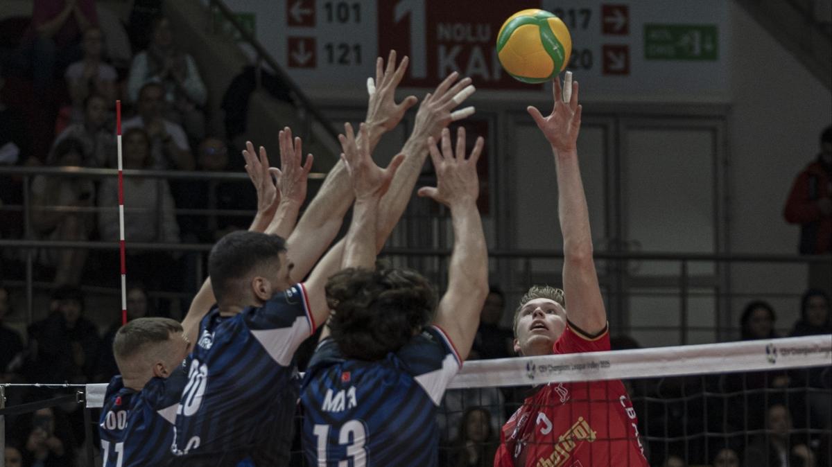 CEV ampiyonlar Ligi'nde Halkbank'tan rahat galibiyet