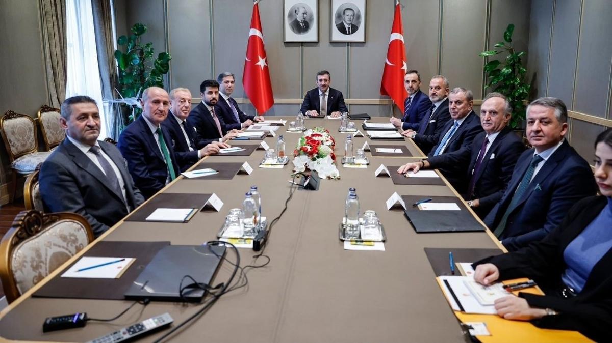 sve Sryani toplum temsilcileri Cumhurbakanl Klliyesi'nde