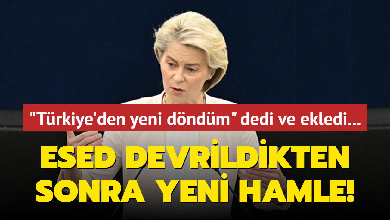 "Trkiye'den yeni dndm" dedi ve ekledi... Esed devrildikten sonra yeni hamle!