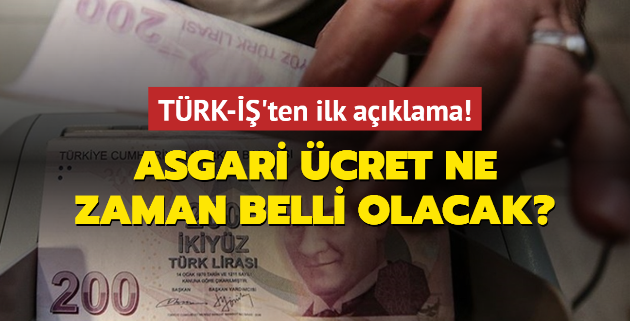 Asgari cret ne zaman belli olacak? TRK-'ten ilk aklama!