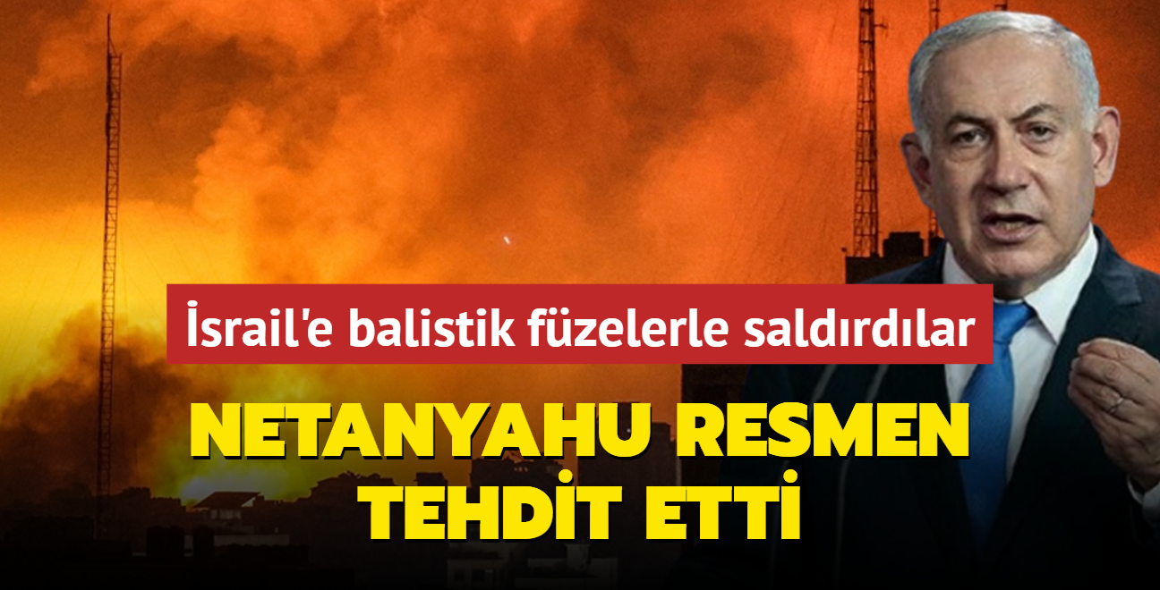 Netanyahu resmen tehdit etti: Bedel �deyeceklerini zor yoldan ��reniyorlar