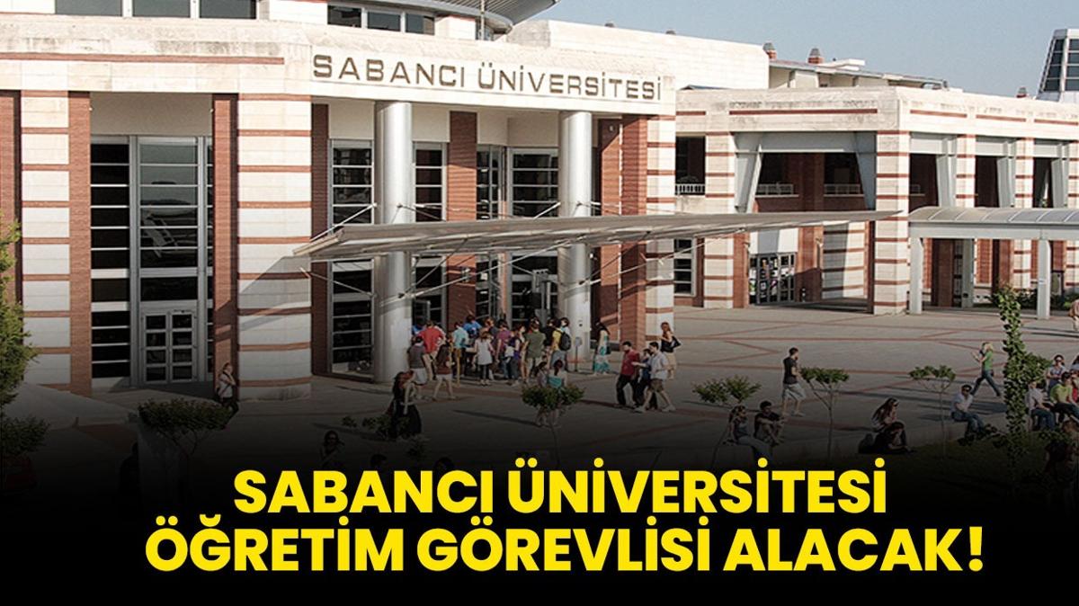 Sabanc niversitesi retim Grevlisi alacak!