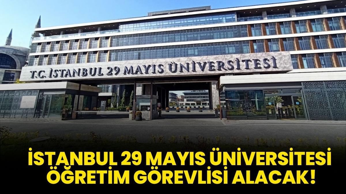 stanbul 29 Mays niversitesi retim Grevlisi alacak!