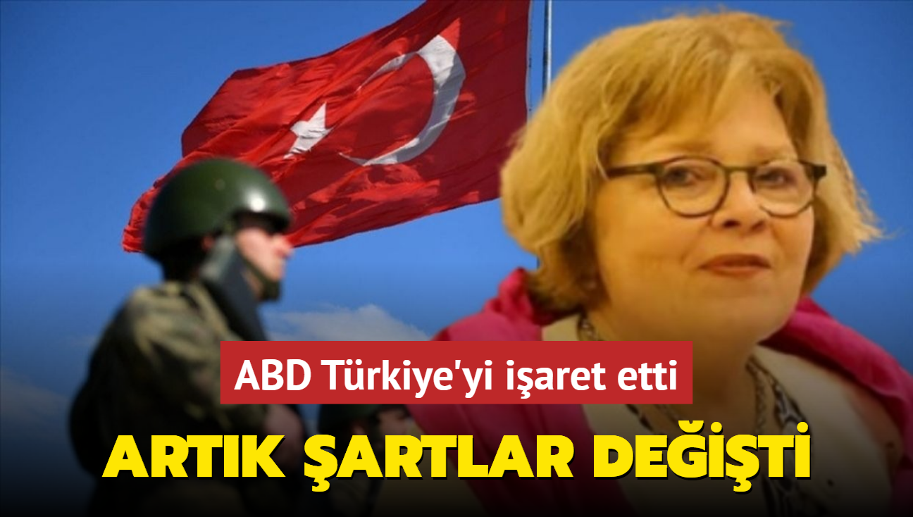 ABD Trkiye'yi iaret etti: Artk artlar deiti