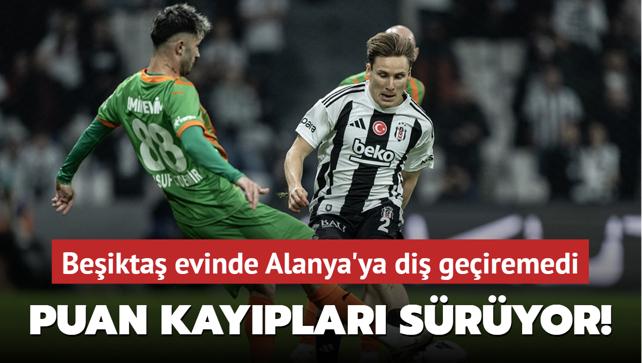 MA SONUCU: Beikta 1-1 Alanyaspor