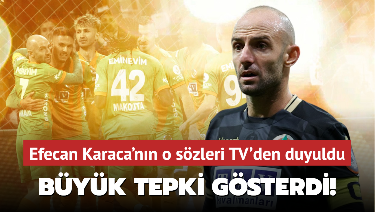 Efecan Karaca'nn o szleri TV'den duyuldu! Beikta - Alanyaspor manda tepki...