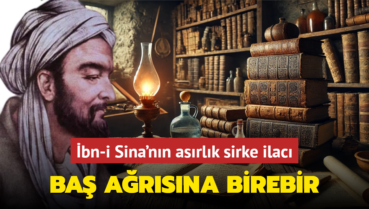 bn-i Sina'nn asrlk sirke ilac! Sirkeyi o yala kartrn, ba arsna birebir