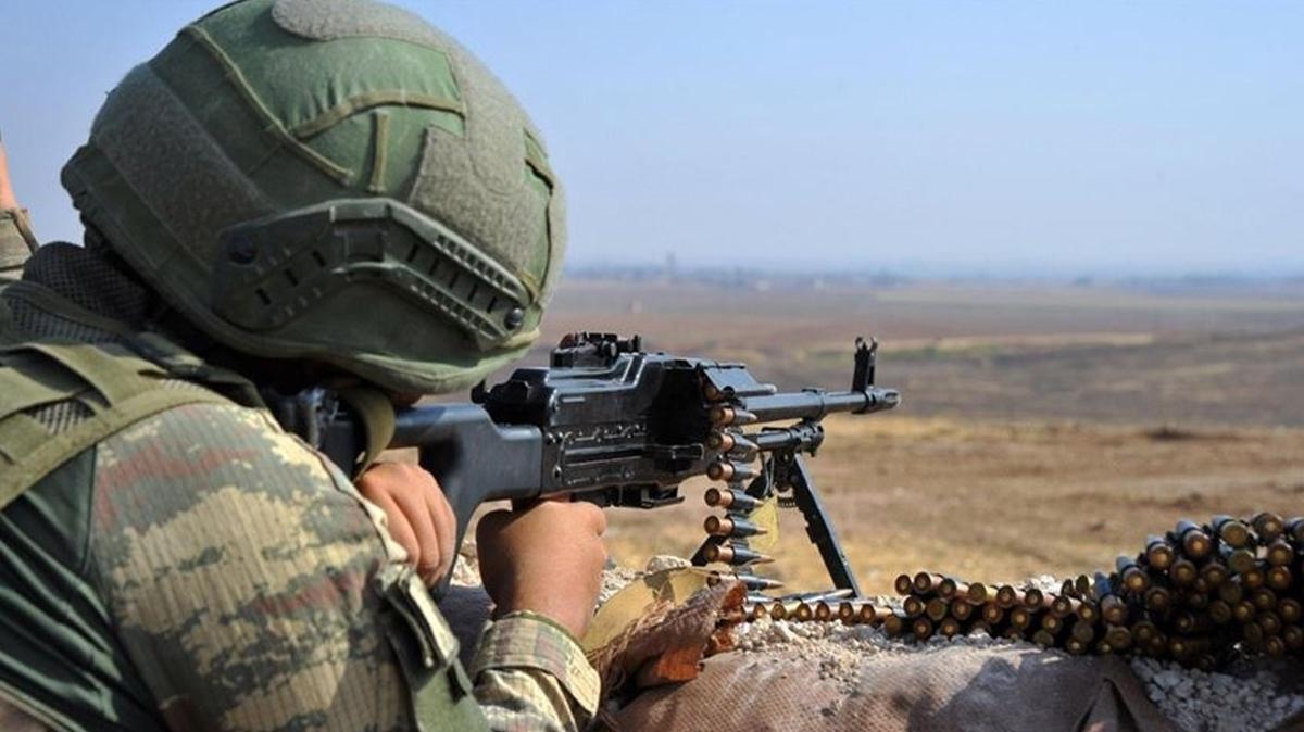 MSB: Frat Kalkan blgesinde saldr hazrl yapan 2 PKK/YPG'li terrist etkisiz hle getirildi