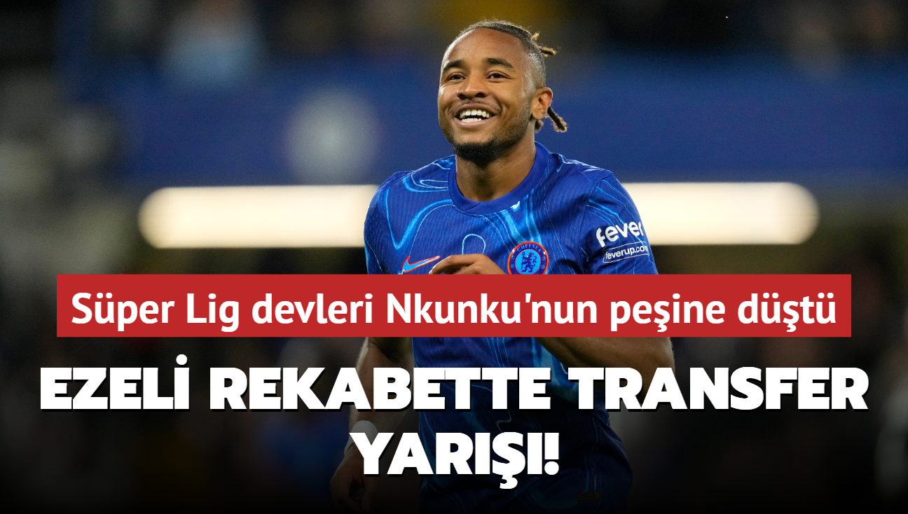 Ezeli rekabette transfer yar! Sper Lig devleri Nkunku'nun peine dt