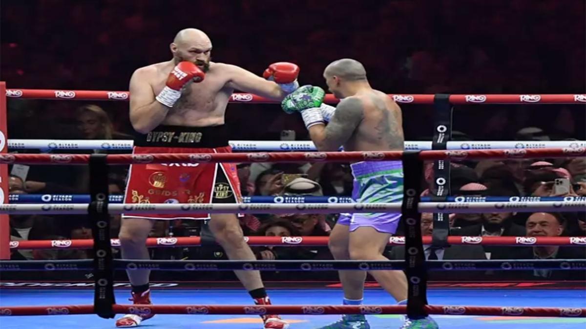 Boks tarihinde bir ilk! Fury vs Usyk ma tarihe geti