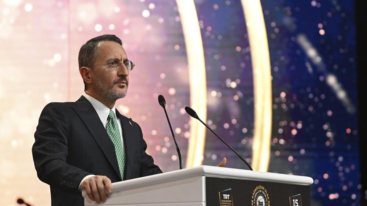 letiim Bakan Altun'dan, CHP'li Ycel'e tepki
