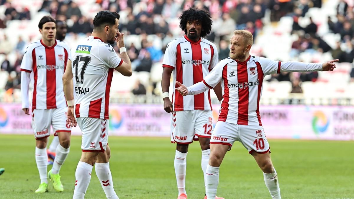 Sivasspor ligde 6 matr galibiyete hasret 