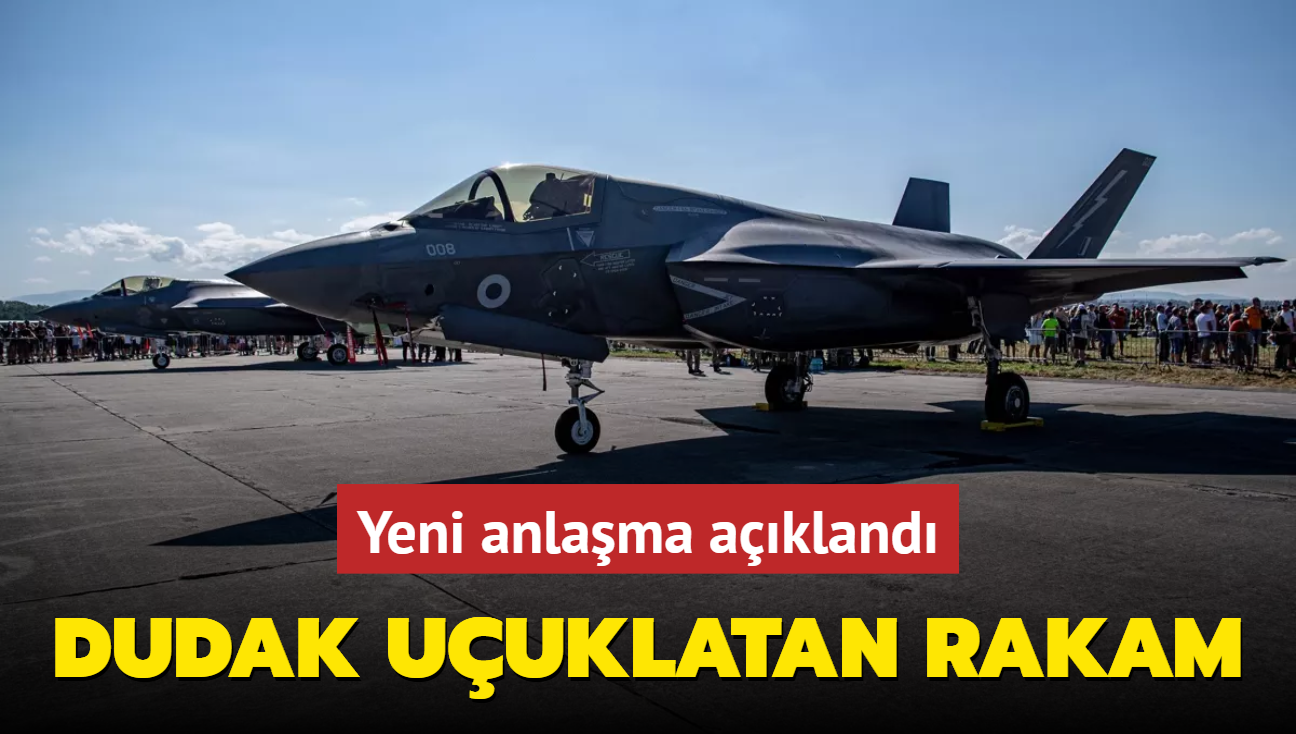 F-35'ler iin dudak uuklatan rakam! Anlama resmen akland