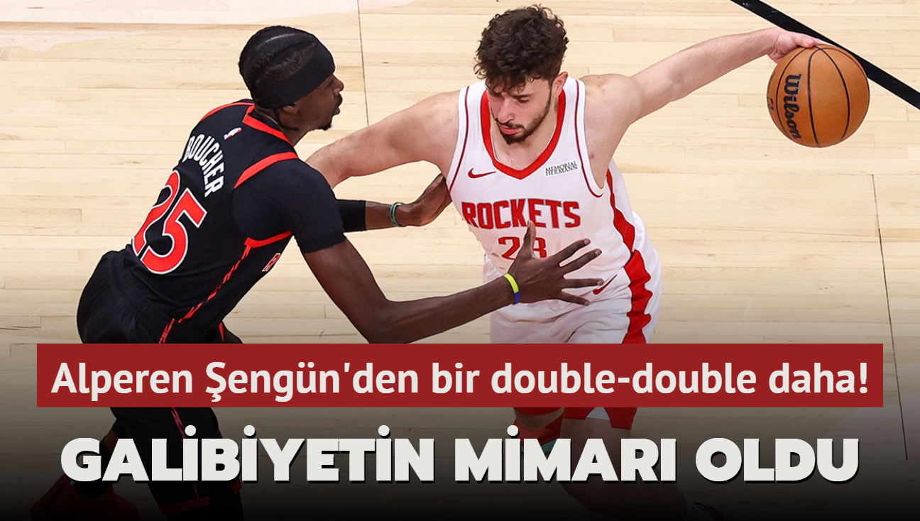 Alperen engn'den bir double-double daha! Galibiyetin mimar oldu