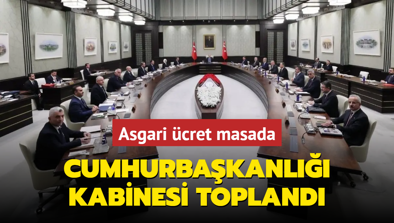 Cumhurbakanl Kabinesi topland