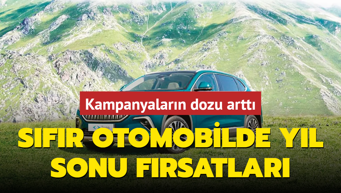 Otomobilde yln son kampanyalar