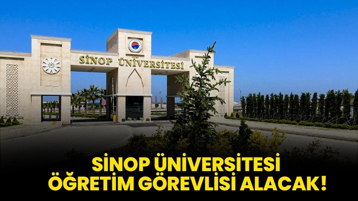 Sinop niversitesi retim Grevlisi alacak!