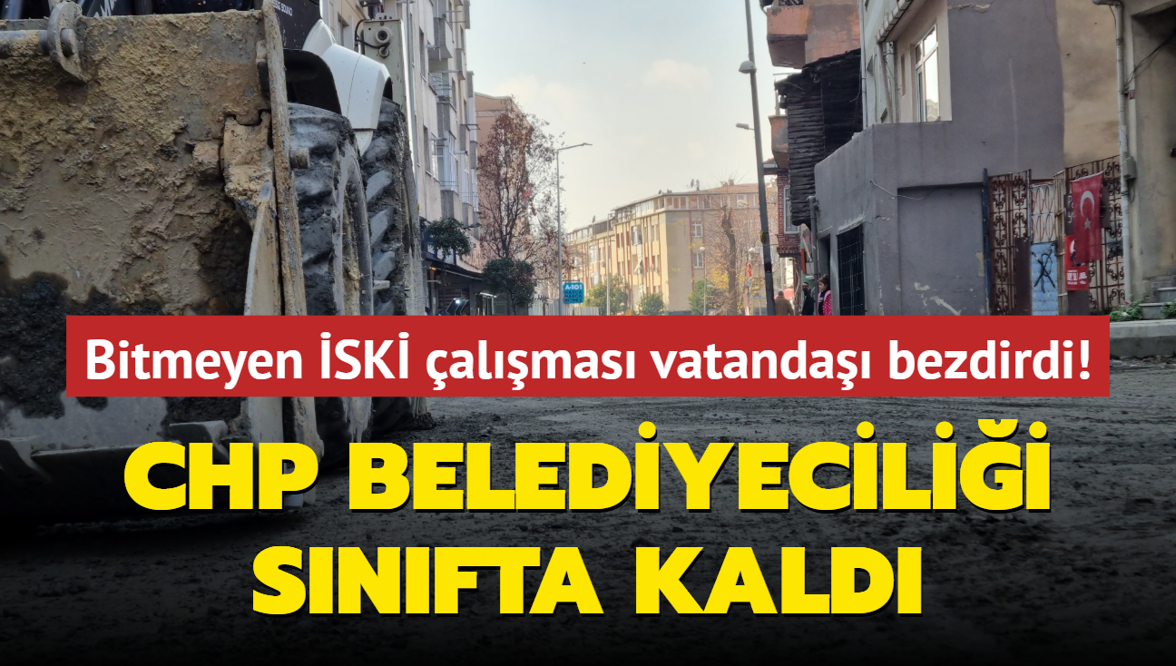 CHP belediyecilii snfta kald... Bitmeyen SK almas vatanda bezdirdi!