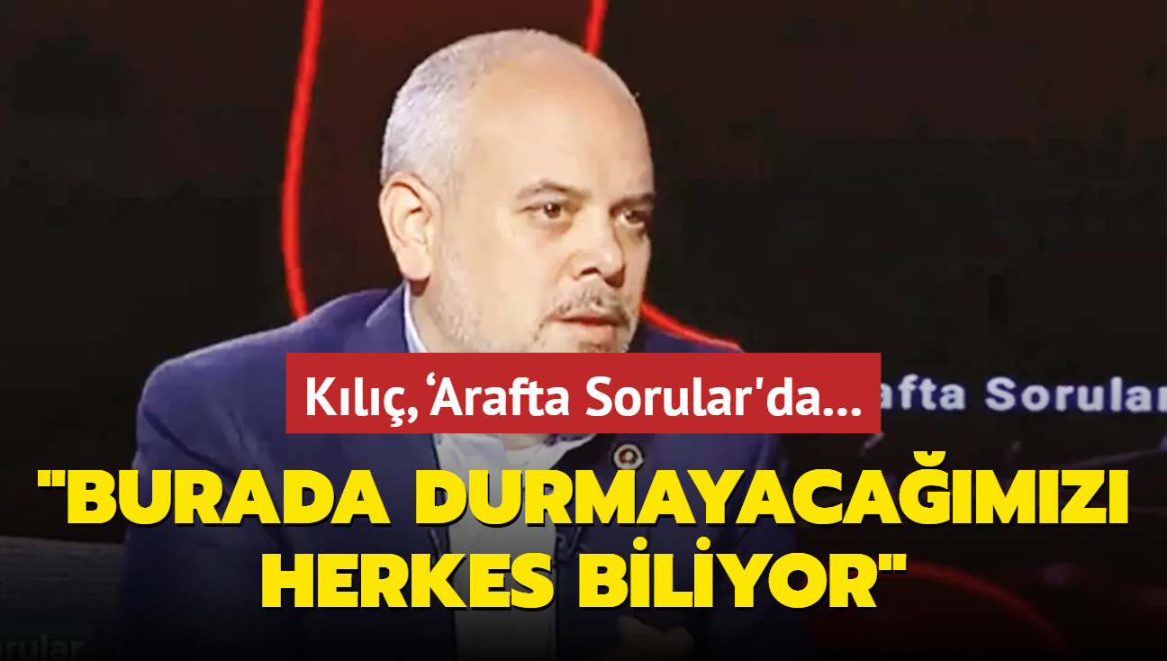 Cumhurbakan Badanman Akif aatay Kl, Arafta Sorular'da! "Burada durmayacamz herkes biliyor"