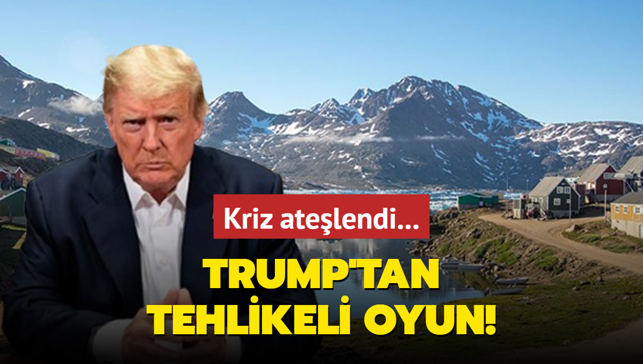 Kriz atelendi... Trump'tan tehlikeli oyun!