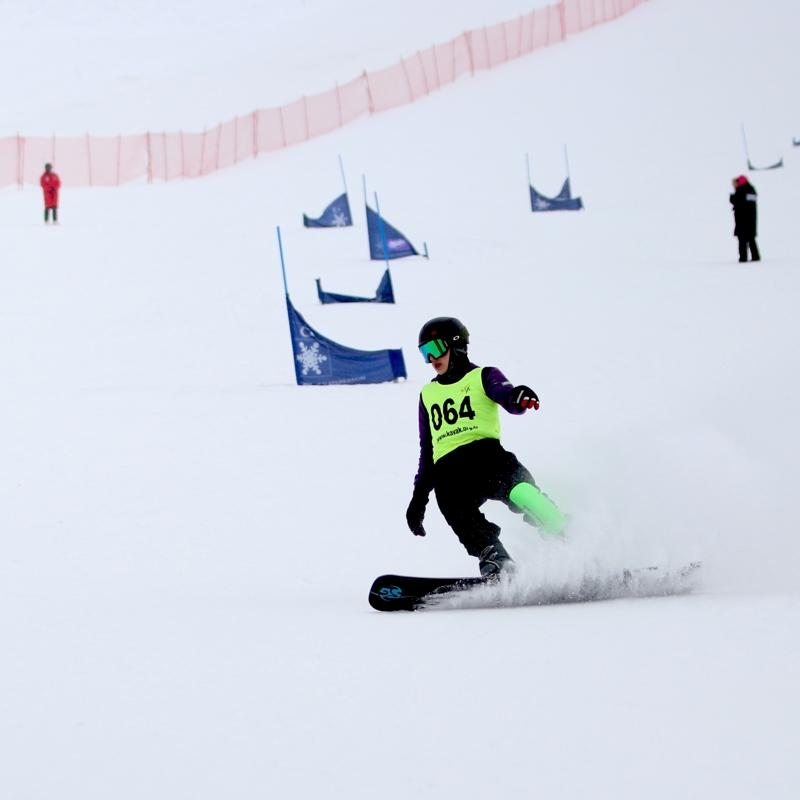 Snowboard Milli Takm Semeleri Erzurum'da balad