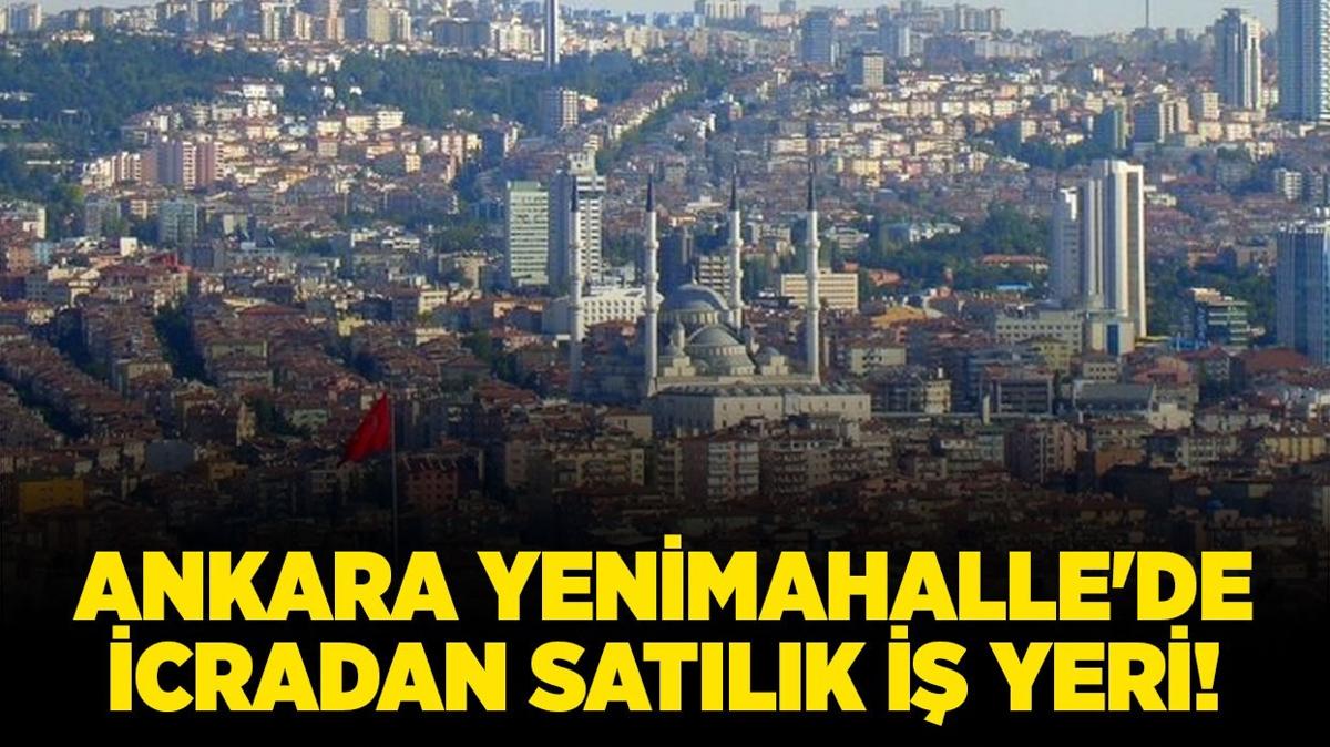 Ankara Yenimahalle'de 166 metrekare icradan satlk i yeri!