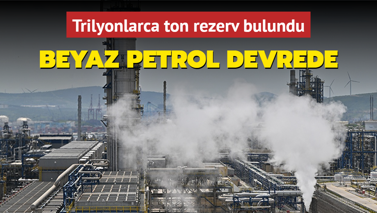 Beyaz petrol devrede! Trilyonlarca ton rezerv bulundu