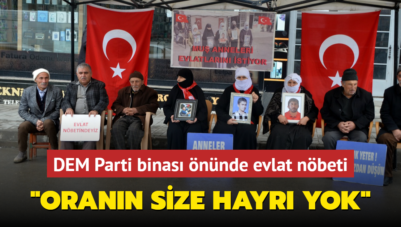 DEM Parti binas nnde evlat nbeti... "Orann size hayr yok"