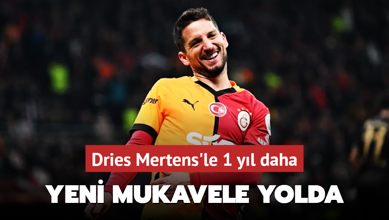 Dries Mertens'le 1 yl daha