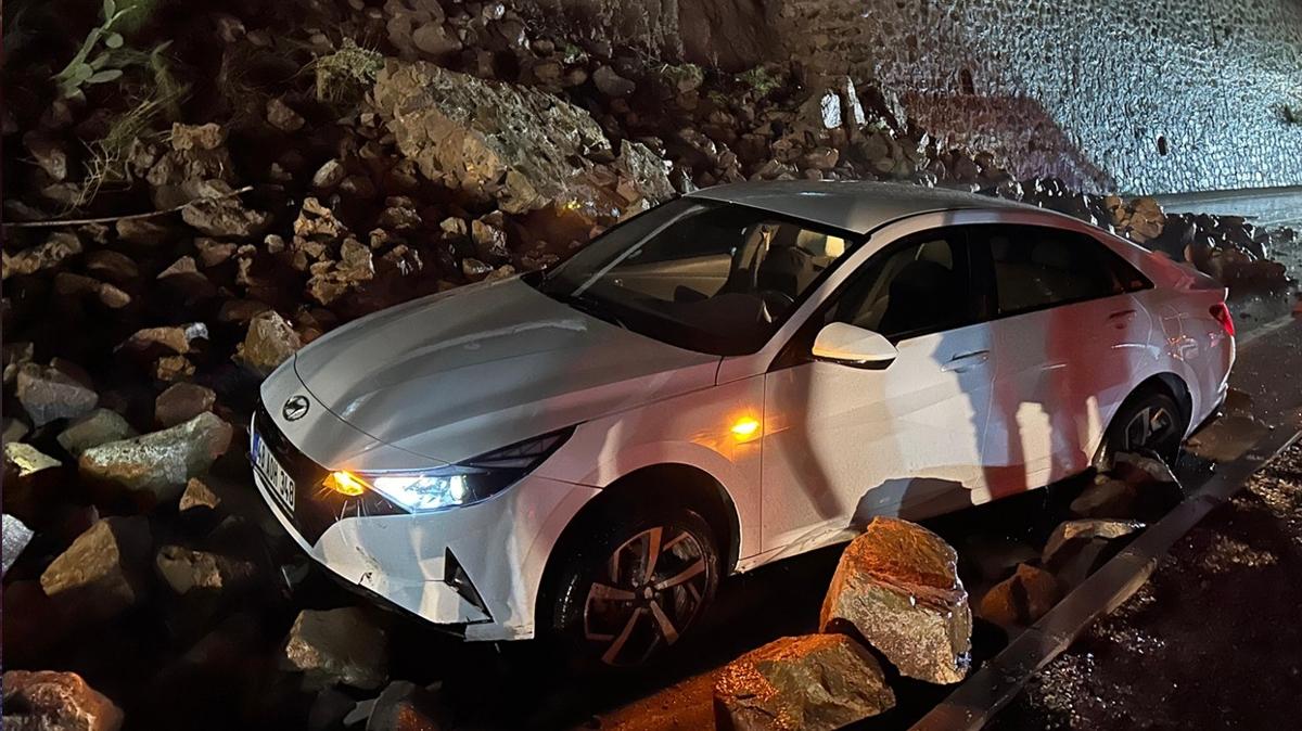 Bodrum'da saanak nedeniyle istinat duvar kt