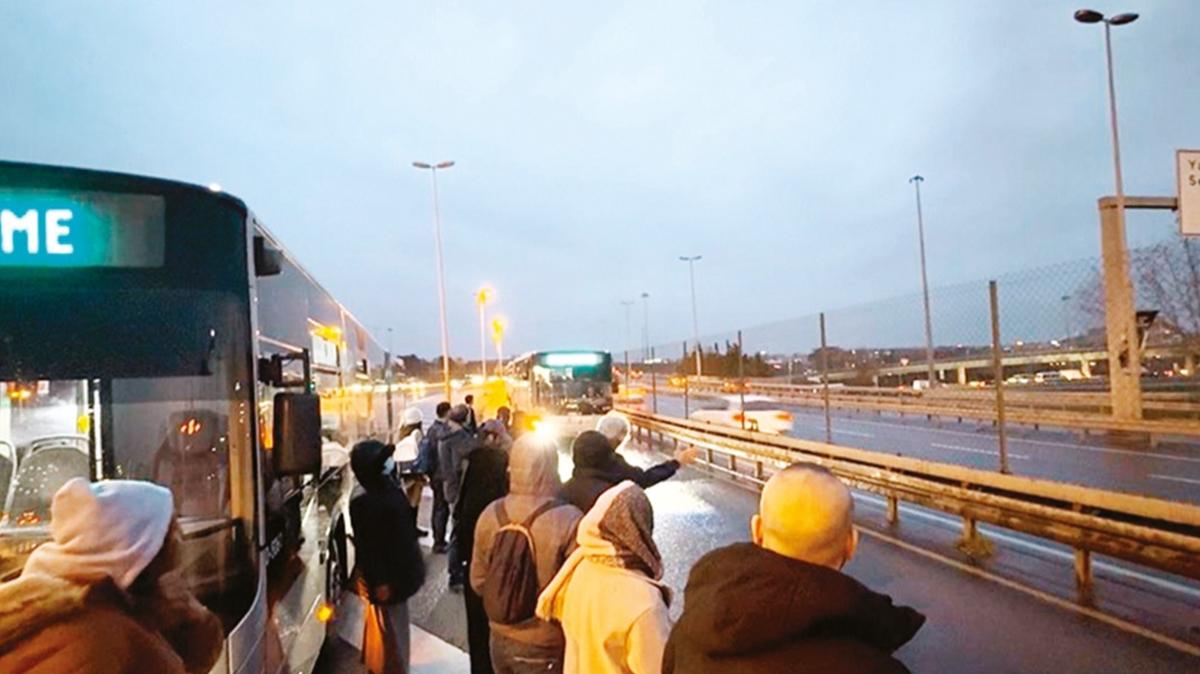 stanbul'da yine metrobs ilesi!