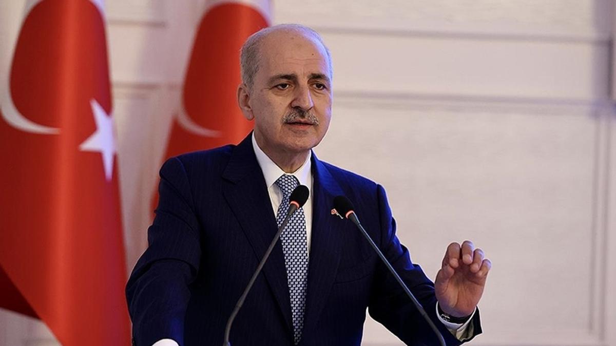 TBMM Bakan Kurtulmu'tan Azerbaycan'a gemi olsun mesaj