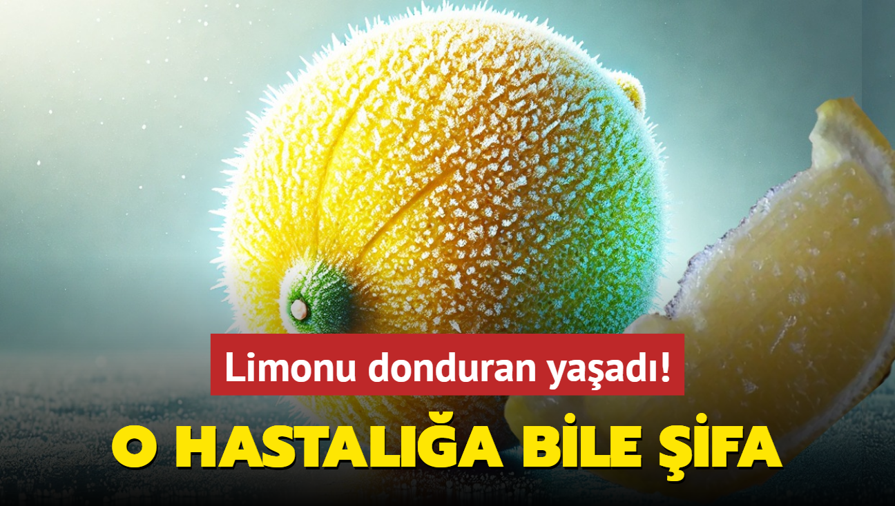 Limonu donduran yaad! En korkutucu hastala bile mucize olabilir