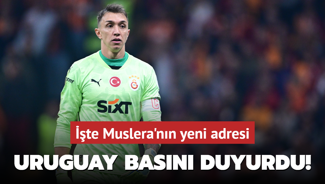 Uruguay basn duyurdu! te Fernando Muslera'nn yeni adresi