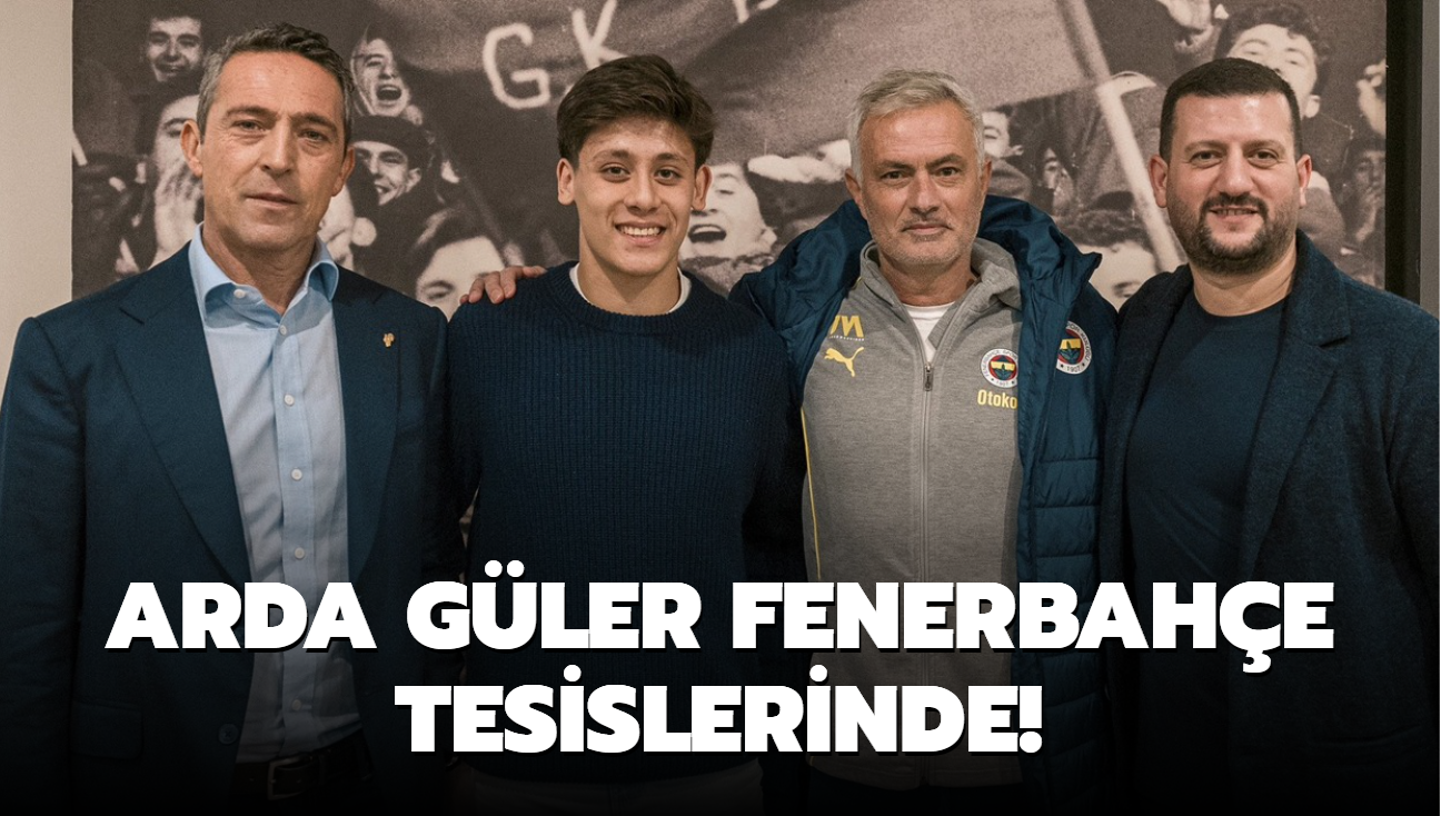 Arda Gler Fenerbahe tesislerinde!