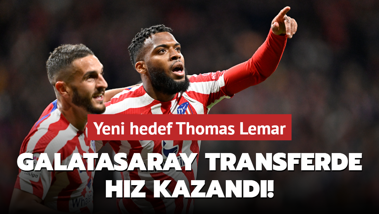 Galatasaray transferde hz kazand! Yeni hedef Thomas Lemar