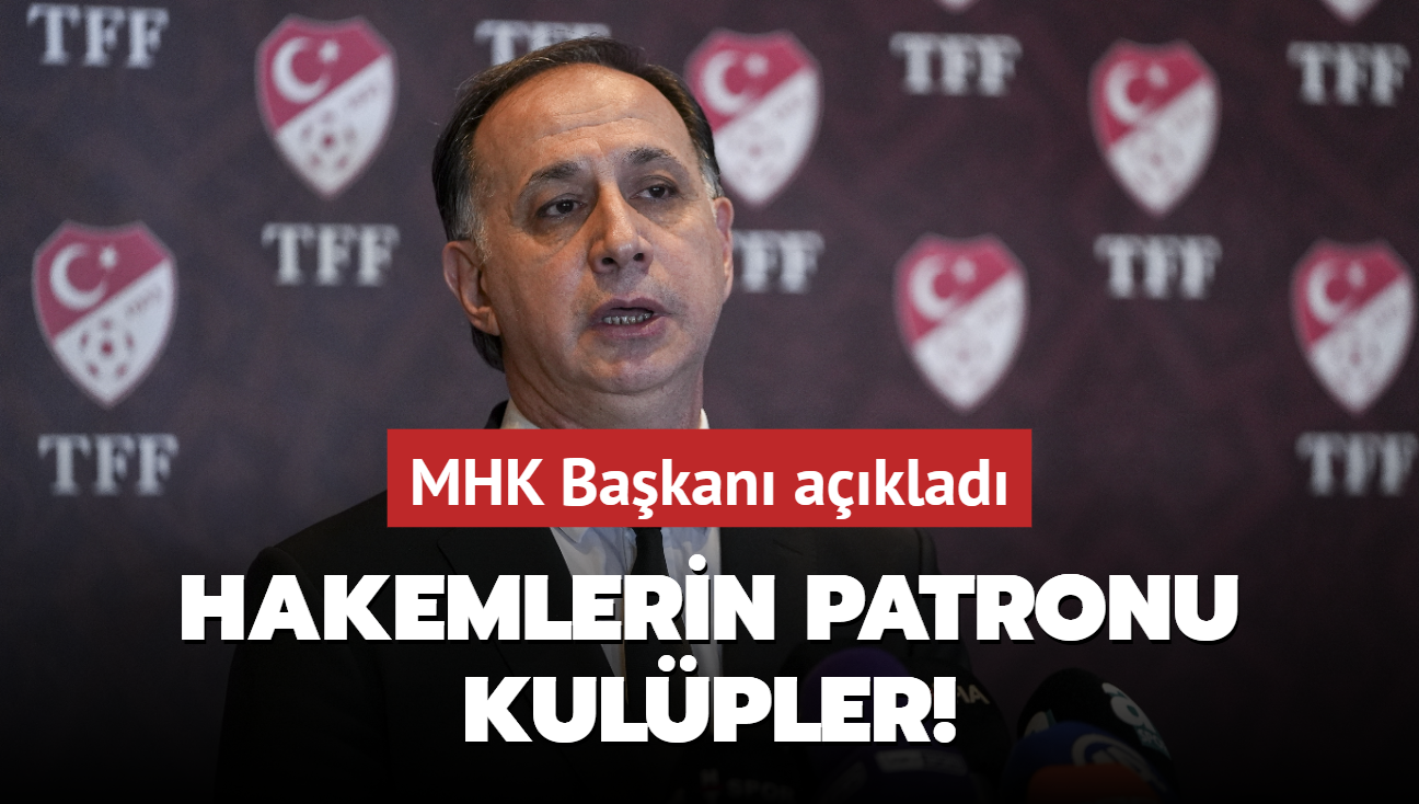 Hakemlerin patronu kulpler! MHK Bakan aklad