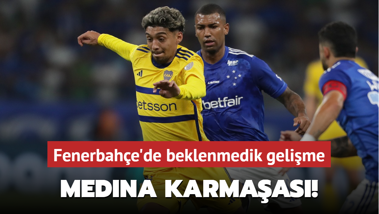 Medina karmaas! Fenerbahe'de beklenmedik gelime