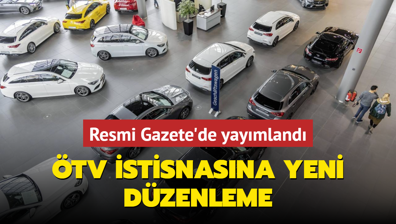 TV istisnasna yeni dzenleme... Resmi Gazete'de yaymland