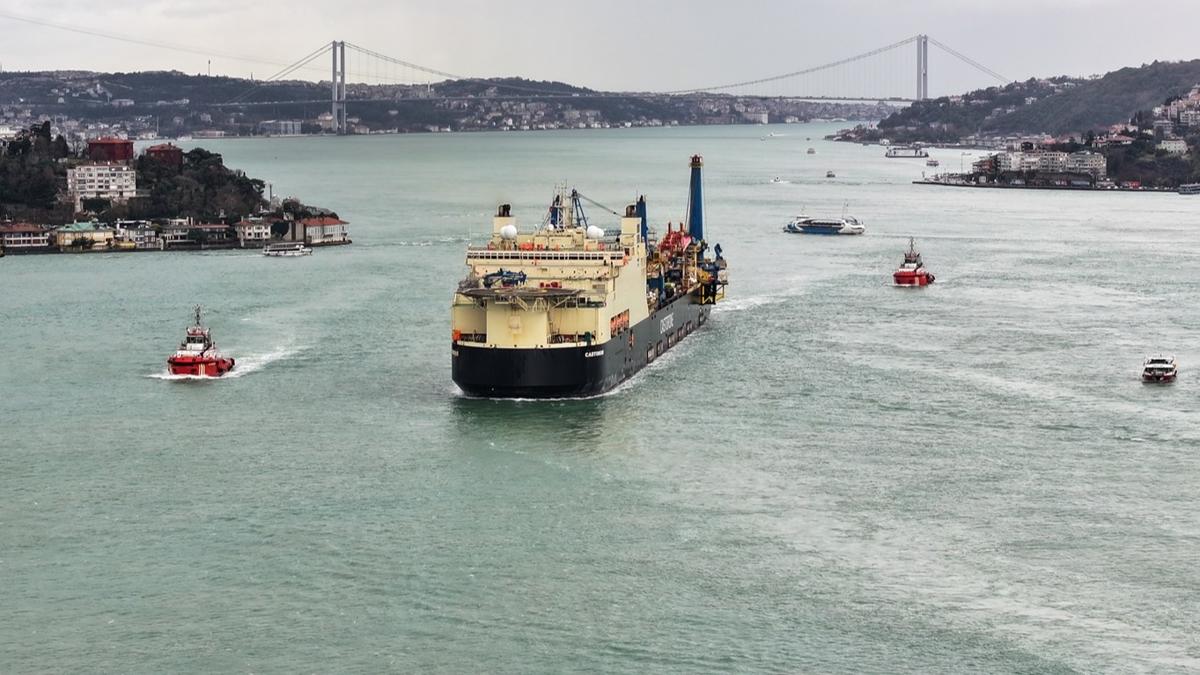 Karadeniz gaznda yeni aama: Castorone boazdan geti