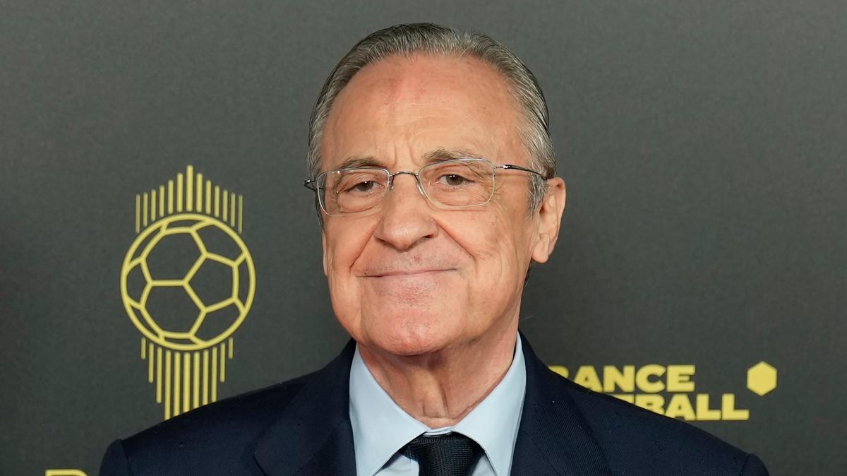 spanya Futbol Federasyonu Bakan'ndan Florentino Perez aklamas