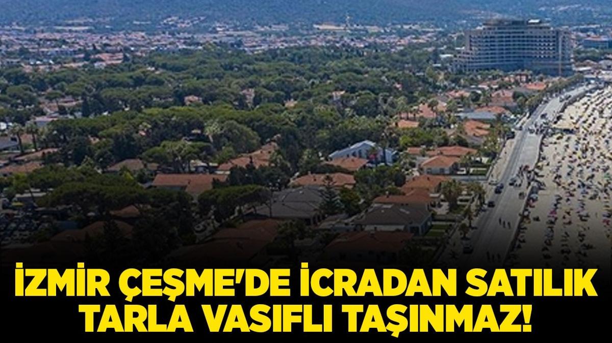 zmir eme'de icradan satlk tarla vasfl tanmaz!