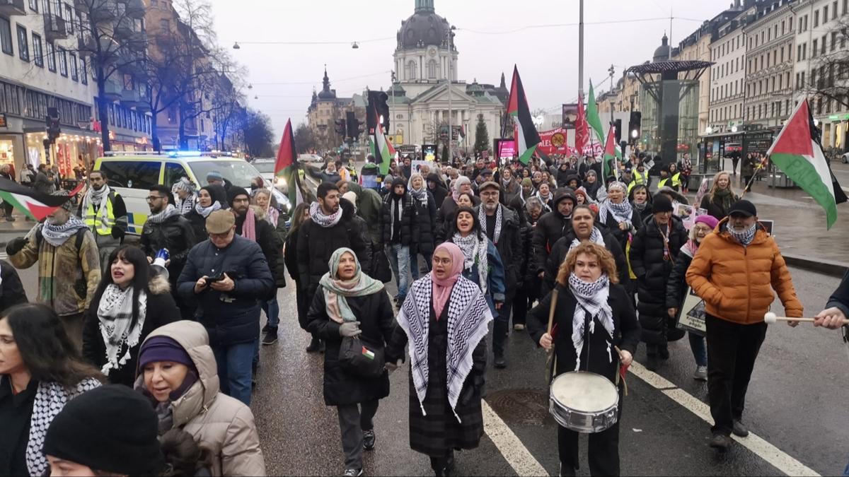 Soykrmc srail'e sve'te protesto