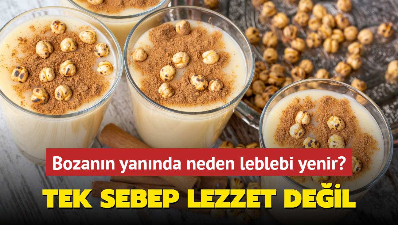 Meer bozann yannda leblebi bu yzden yeniyormu! Tek sebep lezzet deil